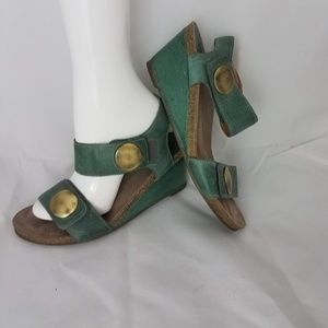 Taos Caousel  Wedge Sandal Uk Size 40